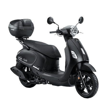 SYM Fiddle IV available for rent in Juan-les-Pins